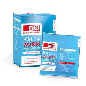 WEPA-Die Apothekenmarke Kalt & Warm Kompresse
mit Fixierbandage WEPA-Die Apothekenmarke Kalt & Warm Kompresse mit Fixierbandage