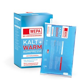WEPA-Die Apothekenmarke Kalt & Warm Kompresse
mit Fixierbandage WEPA-Die Apothekenmarke Kalt & Warm Kompresse mit Fixierbandage