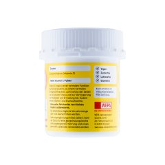 WEPA Vitamin C Dose Rückseite Inhaltsstoffe