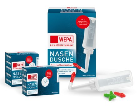 Nasendusche Sortiment