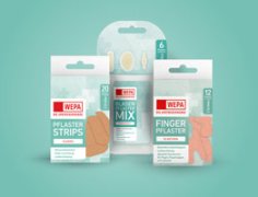 WEPA Die Apothekenmarke-Plaster Strips, Blasen Pflaster Mix, Finger Pflaster und Wund-Verband