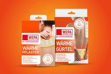 Wärme-Pflaster von WEPA
